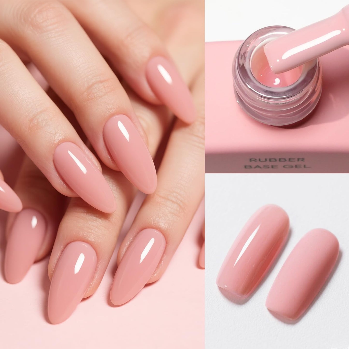 Professional manicure kit Canni rubber base gel set