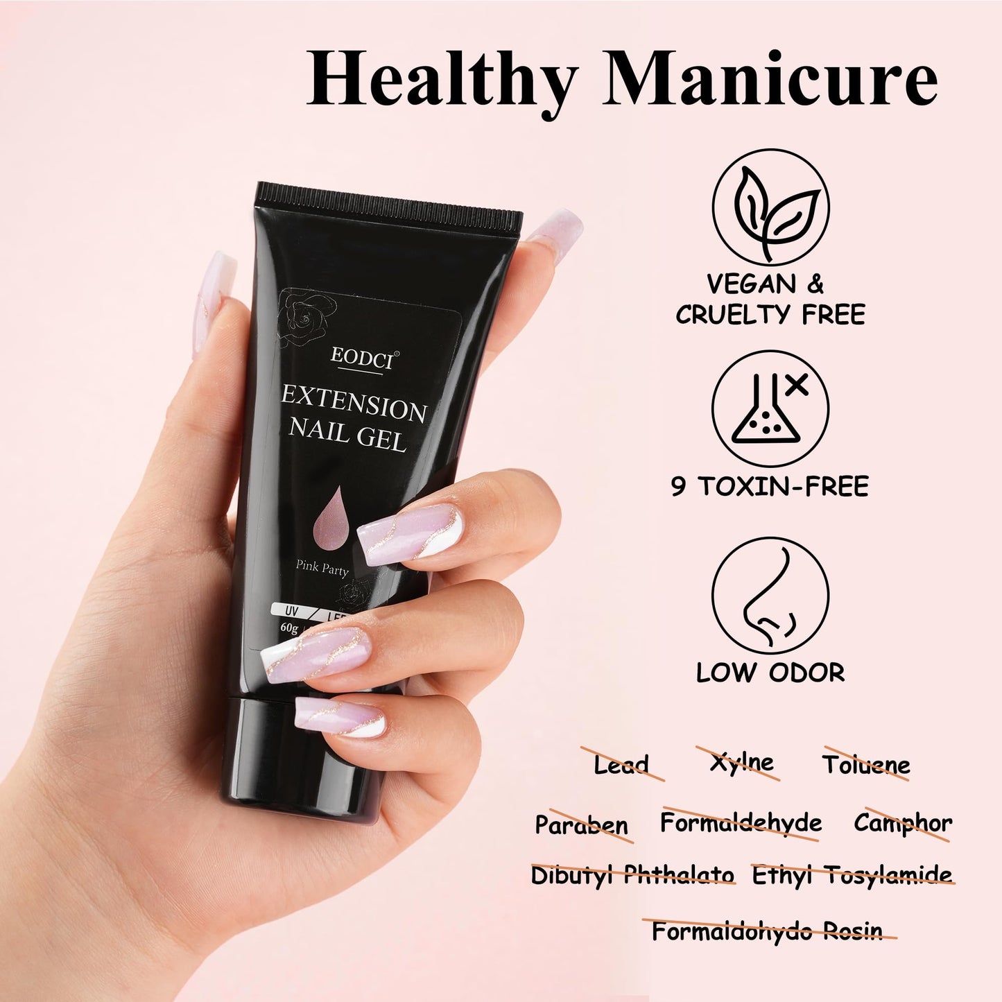 Step by step application of Aokitec builder gel