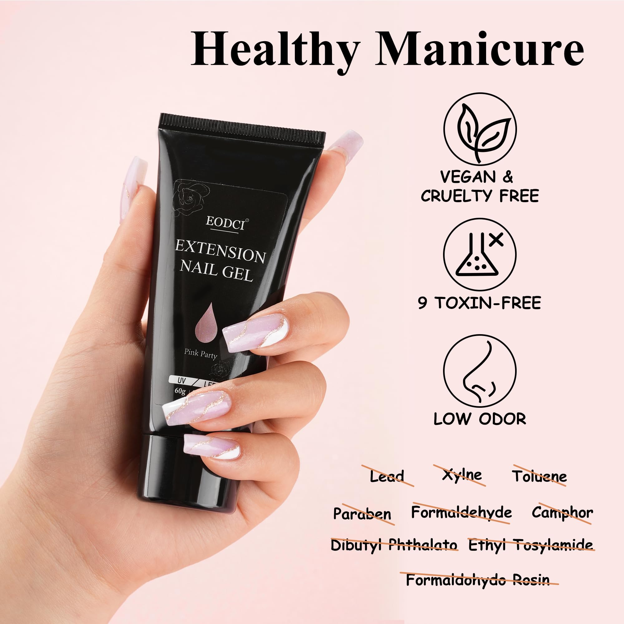 Step by step application of Aokitec builder gel