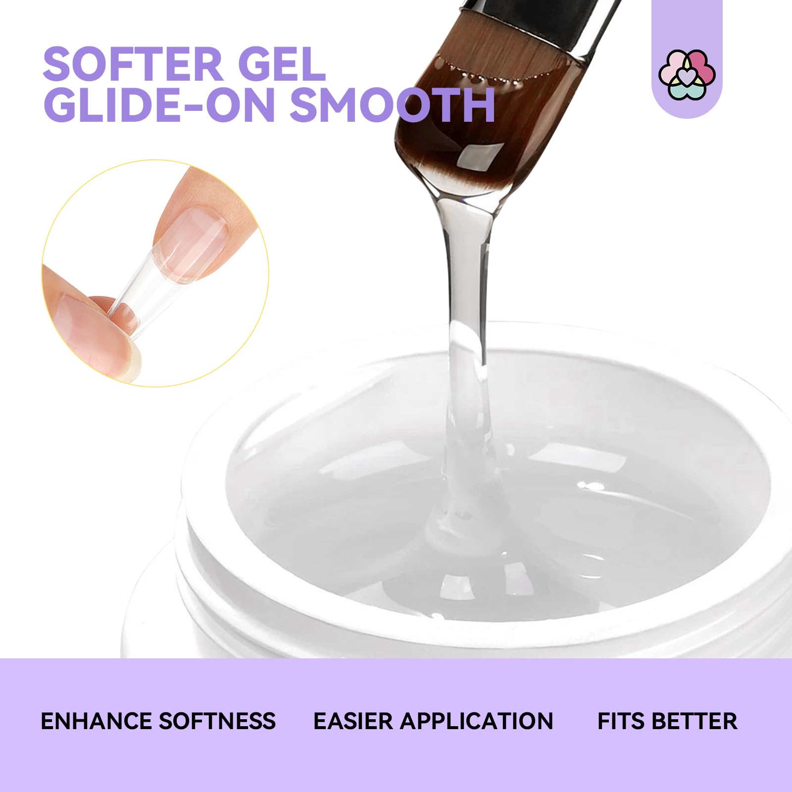 Applying press on nails with Saviland solid glue