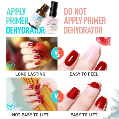 Professional grade almond nail tips for extensions