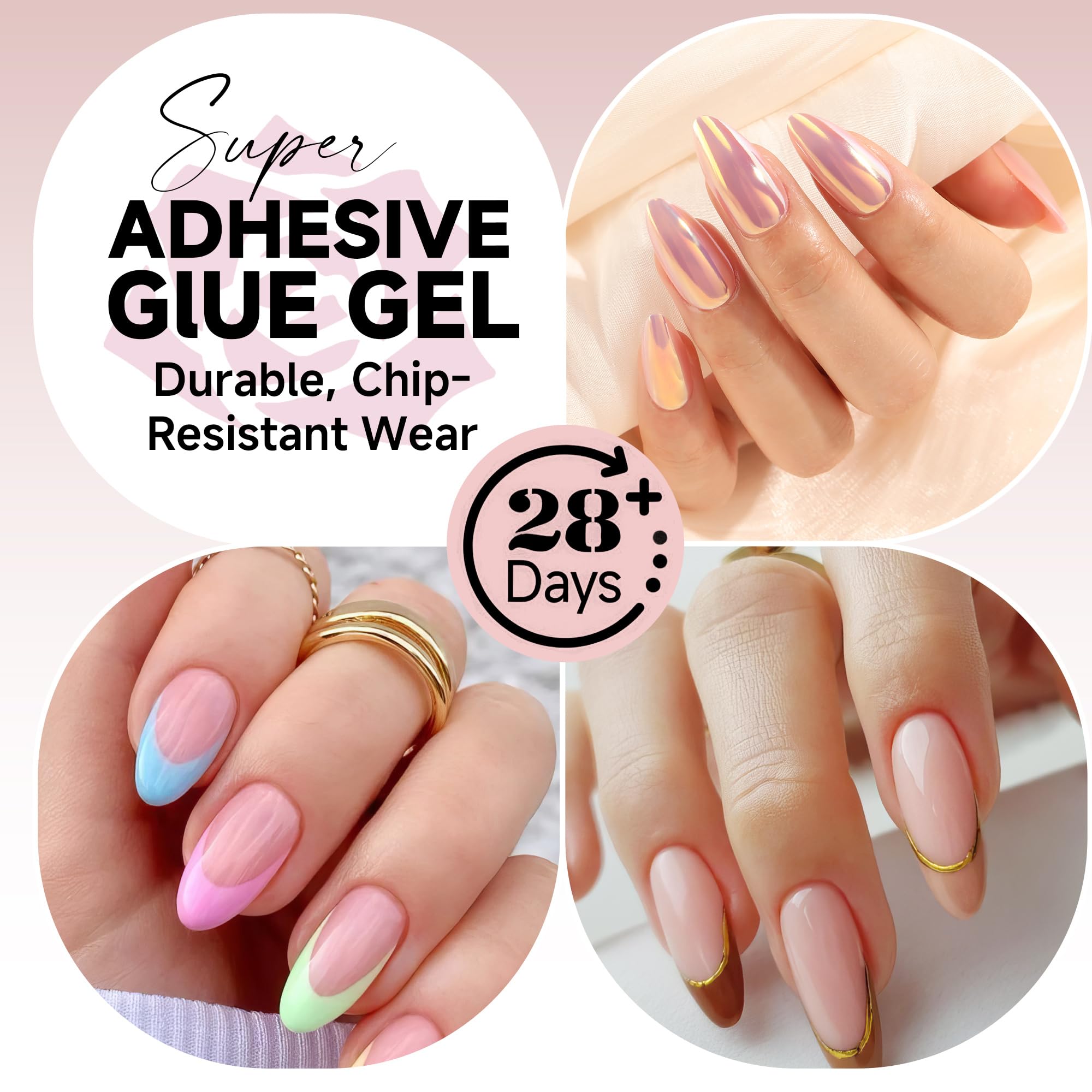Una Gella super strong nail adhesive packaging