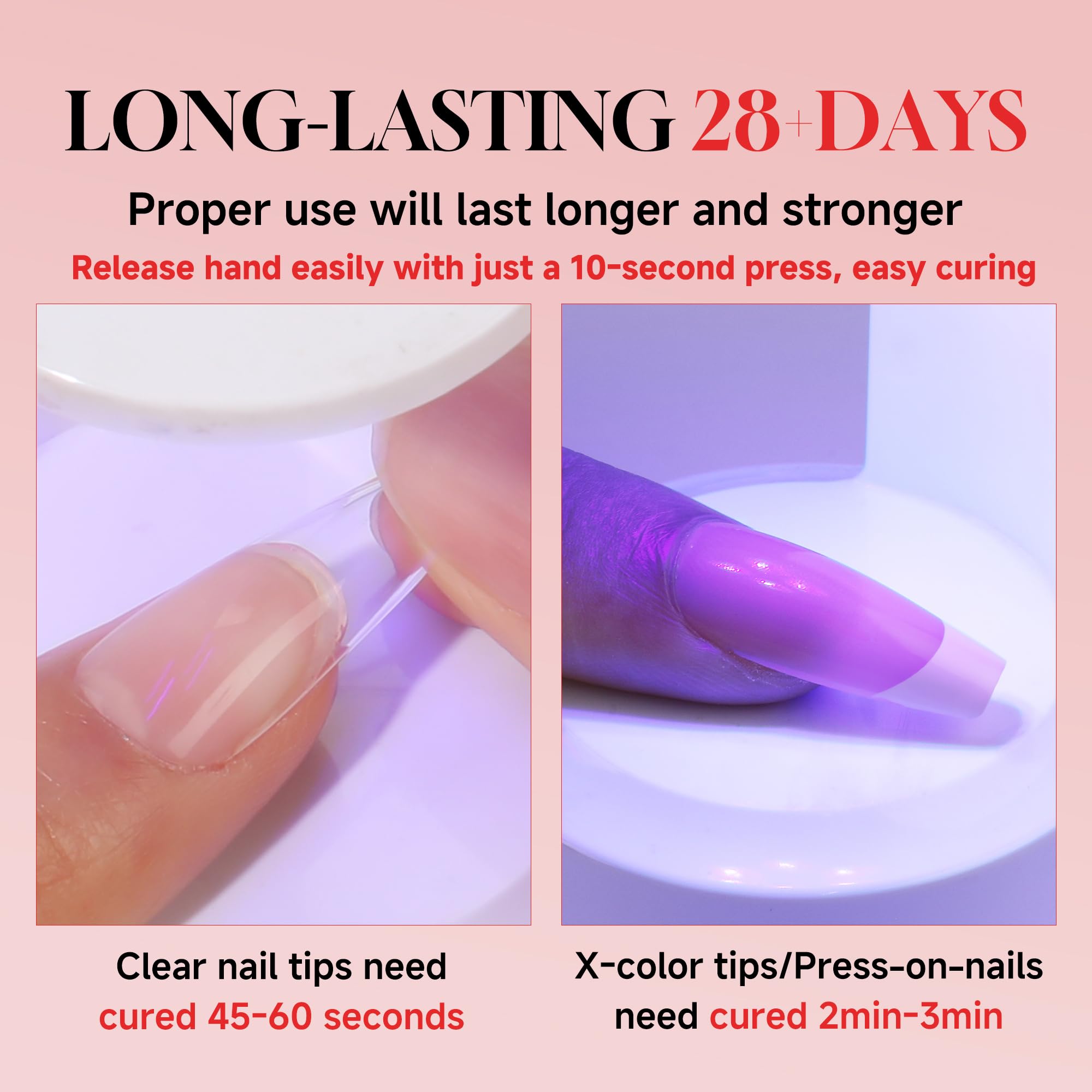 Professional nail extension glue for DIY art