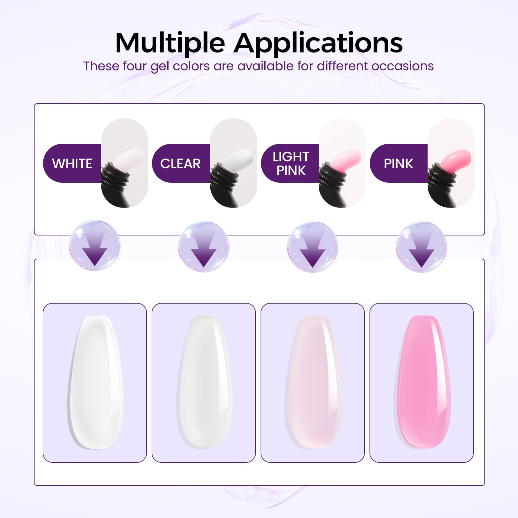 Vansisos nail kit components including slip solution and dual-ended brush