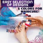 Novsix acrylic nail tips for salon training