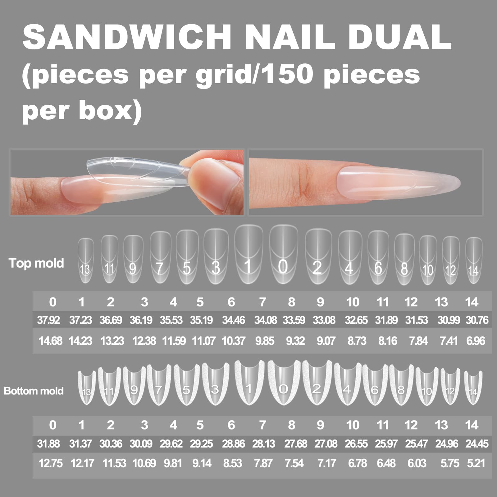 Transparent storage case for Tucepu nail art tools