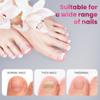Professional pedicure setup with Krofaue extension tools