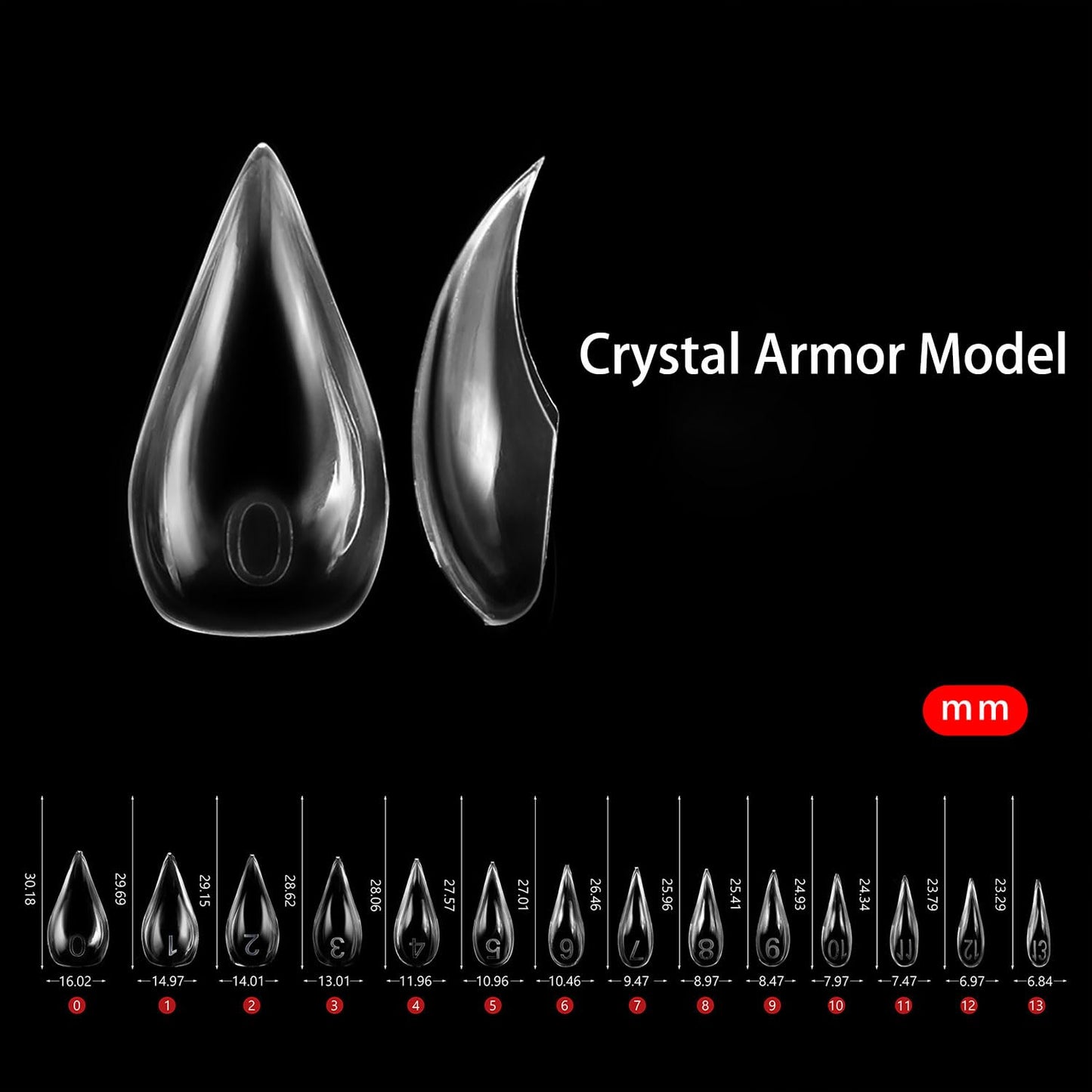 Full cover cat claw nail molds for 3D art