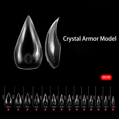 Full cover cat claw nail molds for 3D art