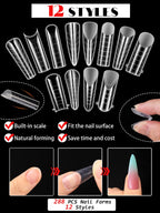 Nail file buffer and application tools set accessories