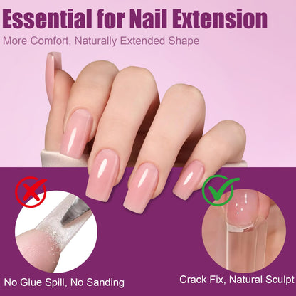 Packaging of 280 pieces Original Sandwich Nails Dual Form