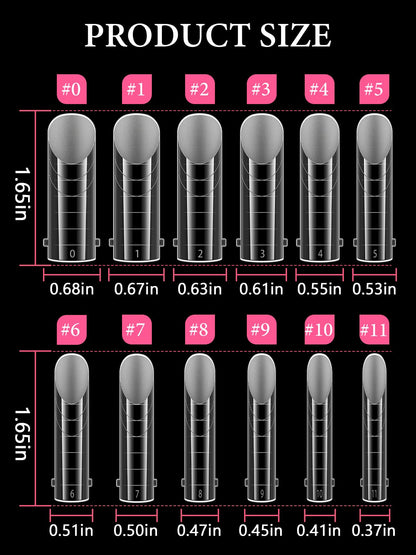 Professional pedicure tool set for nail extensions