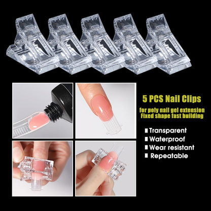 Acrylic nail art tools including brush and nail file