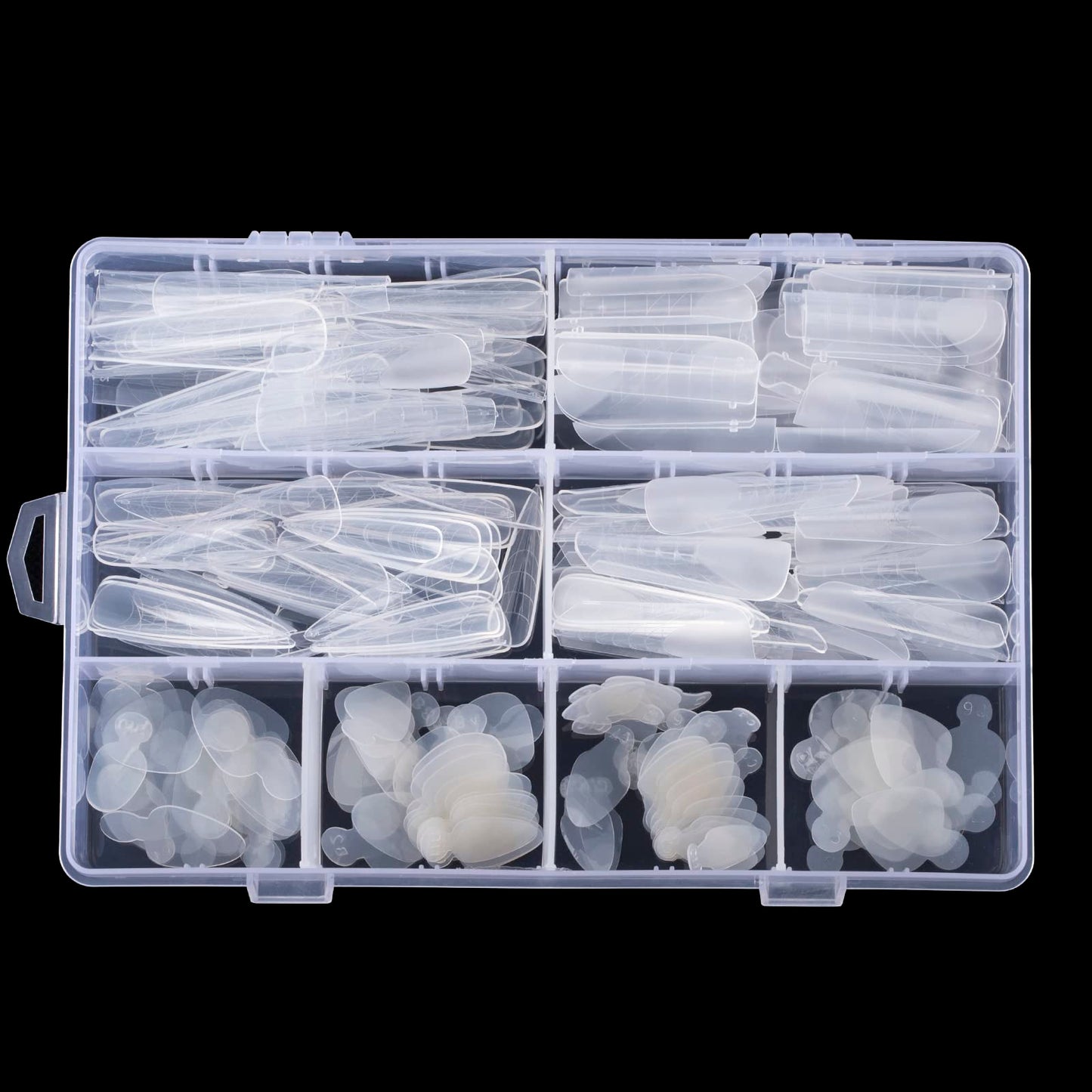 NMKL38 silicone sticker set for French tip nail design