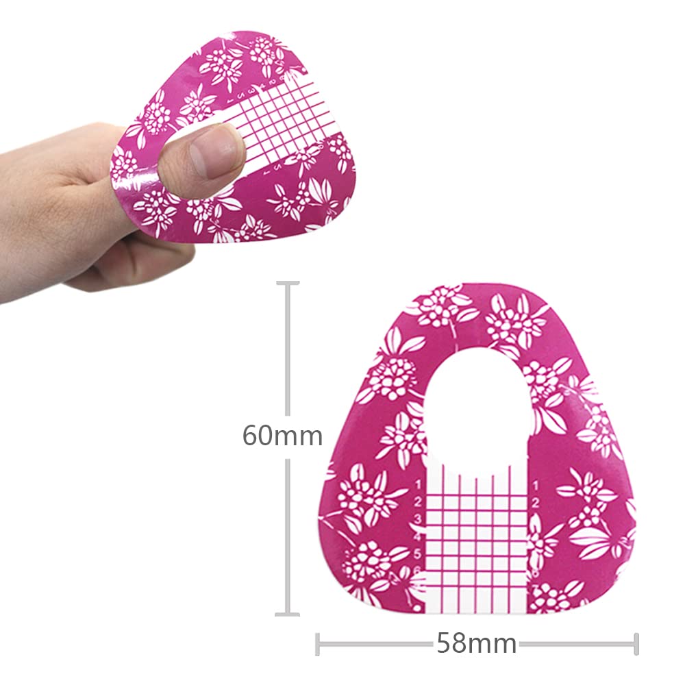 Close up of Treamlyn horseshoe nail sculpting stickers