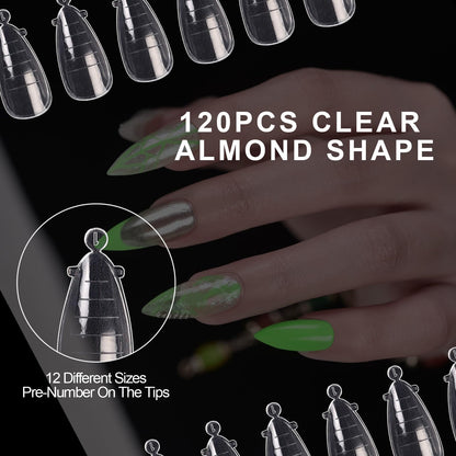 Assorted sizes of Kads dual nail forms for polygel
