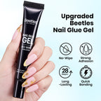 Beetles nail glue gel set with two 20 gram tubes