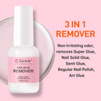 Curvlife nail glue remover brush applicator detail
