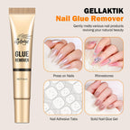 Side profile of the ten gram nail adhesive tube packaging