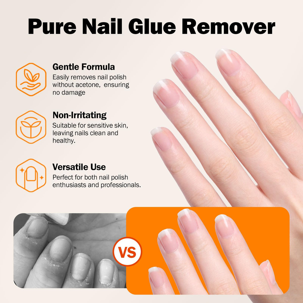 Complete nail care bundle with remover and accessories