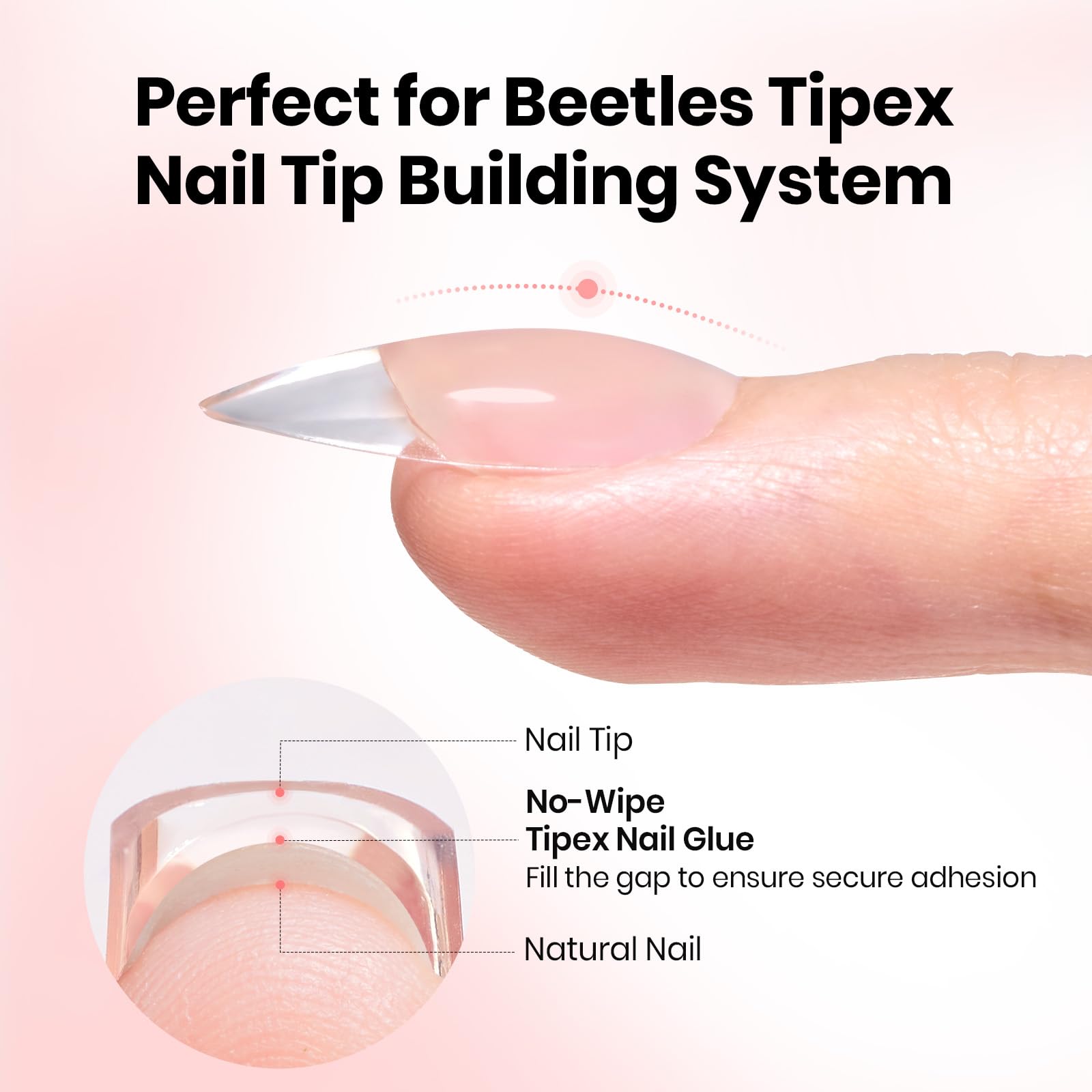Beetles solid gel glue texture and consistency demonstration
