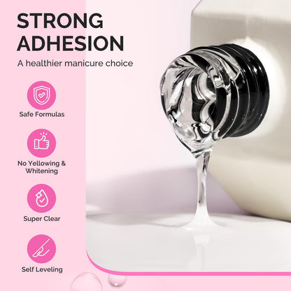 Applying rhinestones with MelodySusie 5 in 1 nail gel