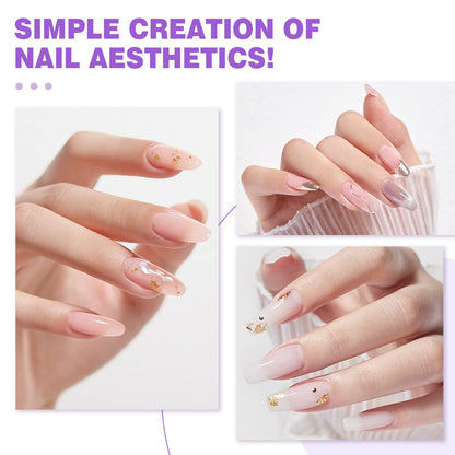 Saviland 15ml nail glue bottle and portable curing tool