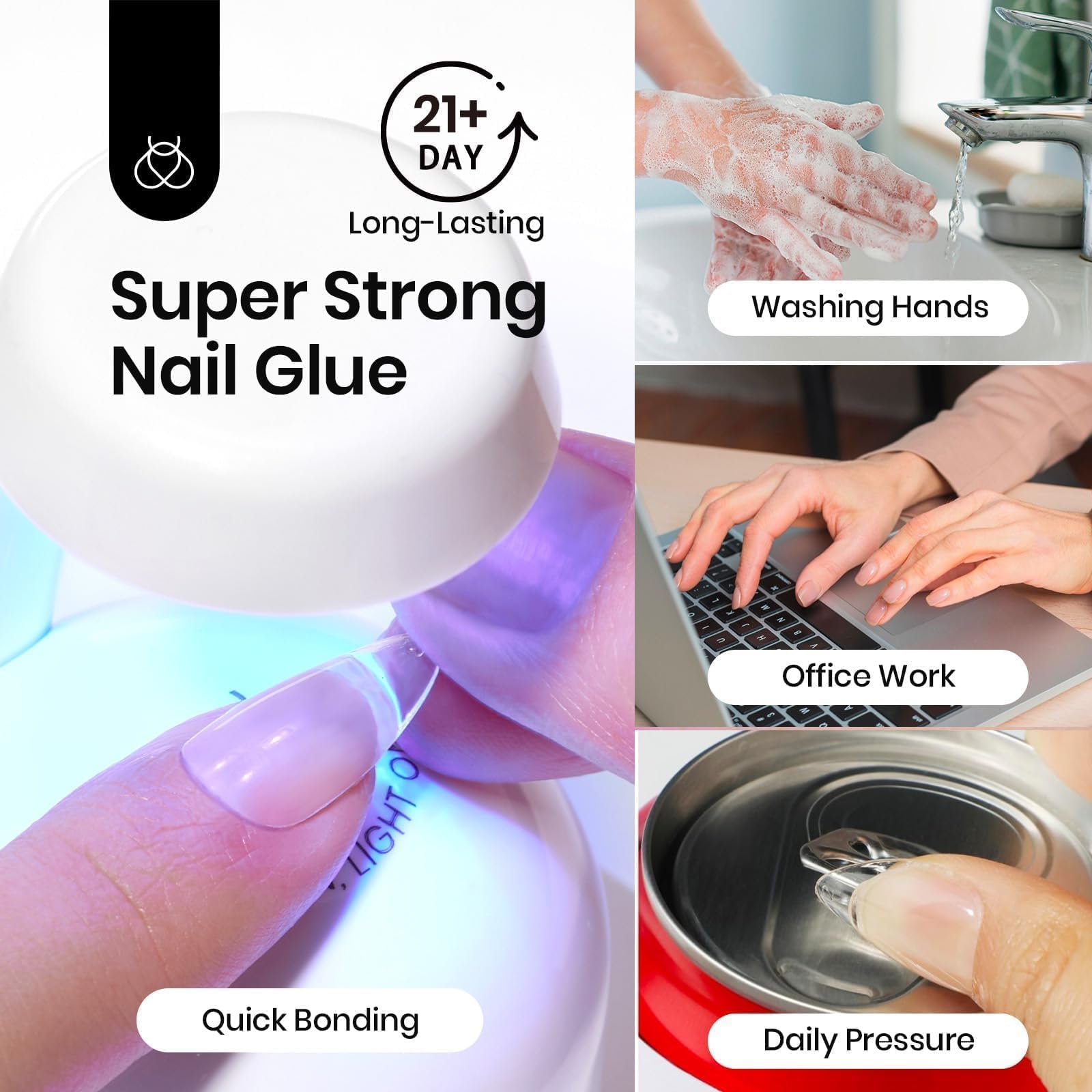Close up of professional liner brush for nail art