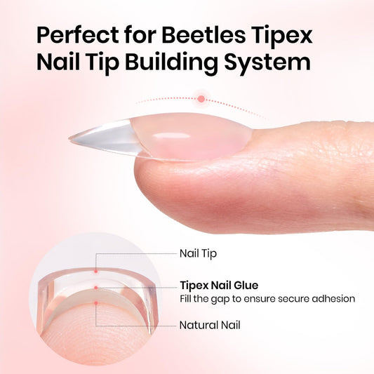 Beetles Tipex solid nail glue gel packaging