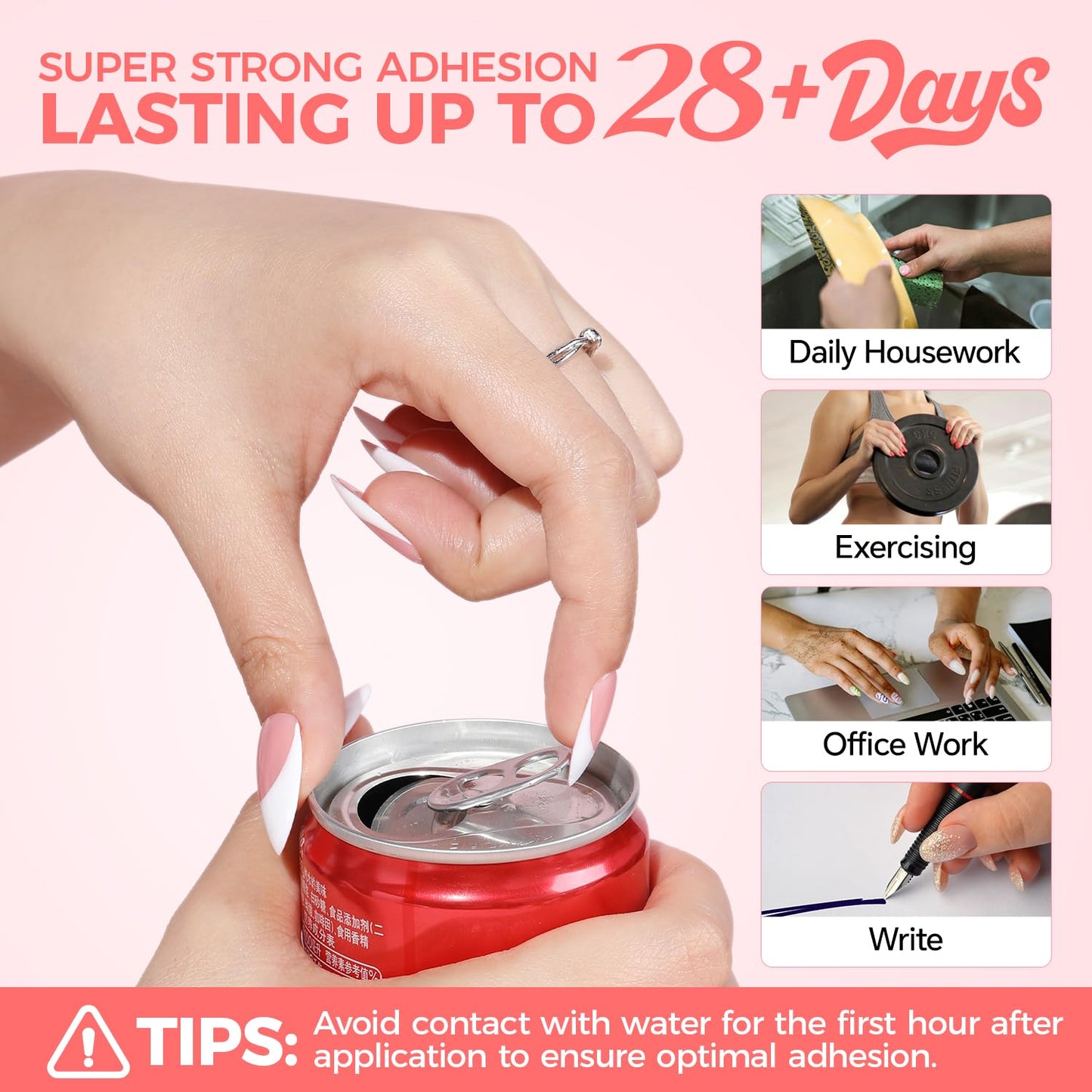Authentic USA imported nail glue for press on nails