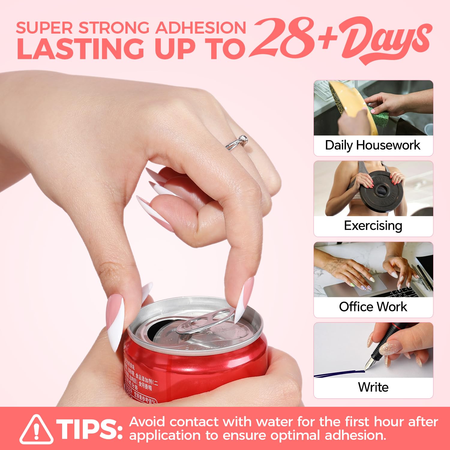 Authentic USA imported nail glue for press on nails