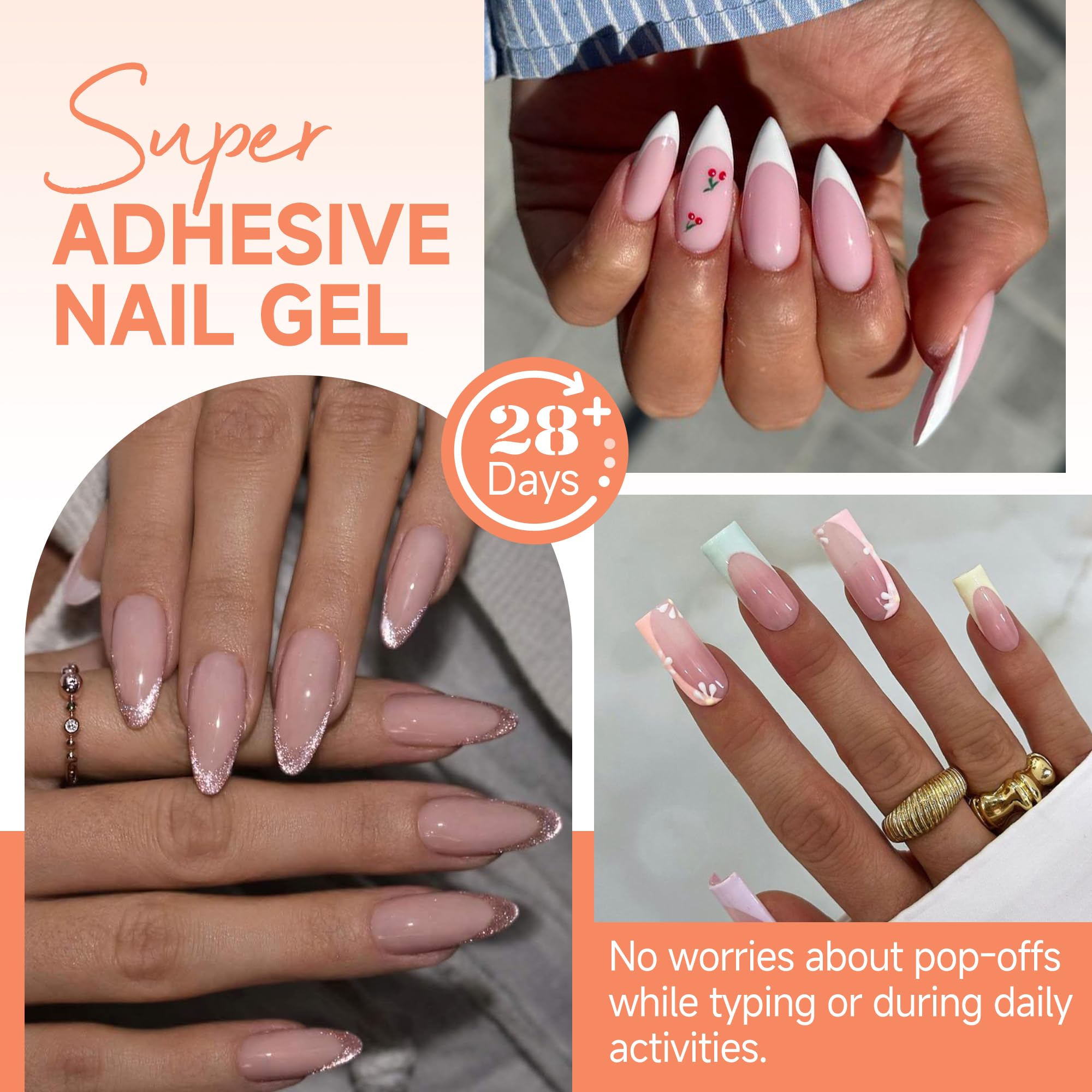 Una Gella nail glue gel squeeze tube packaging