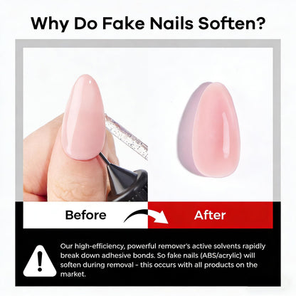 Glamonade professional glue remover for fake nail tips