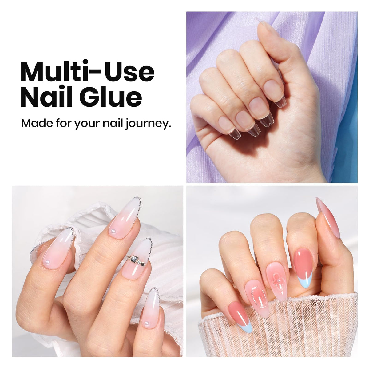 Beetles HEMA-free nail products side angle