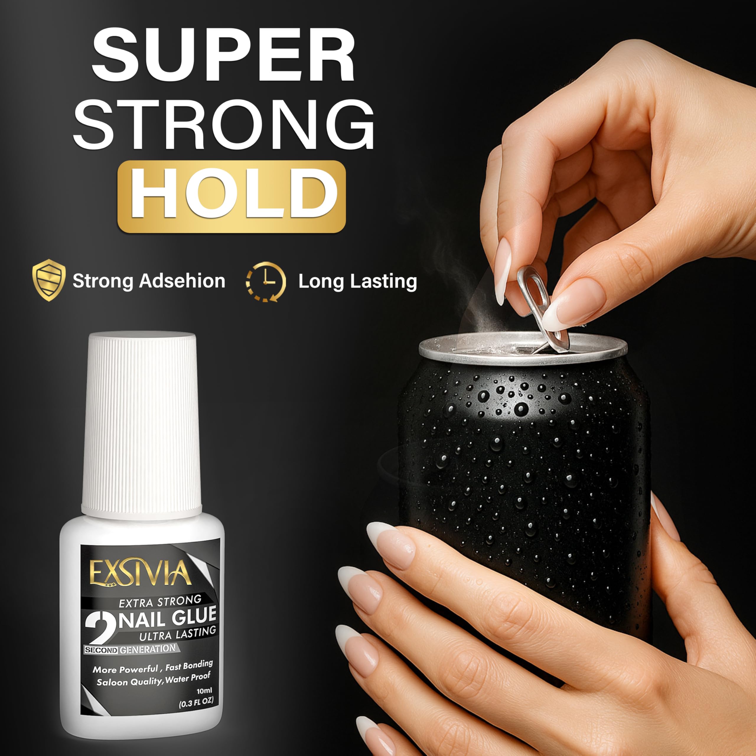 Essential cuticle pushers included in Exsivia kit