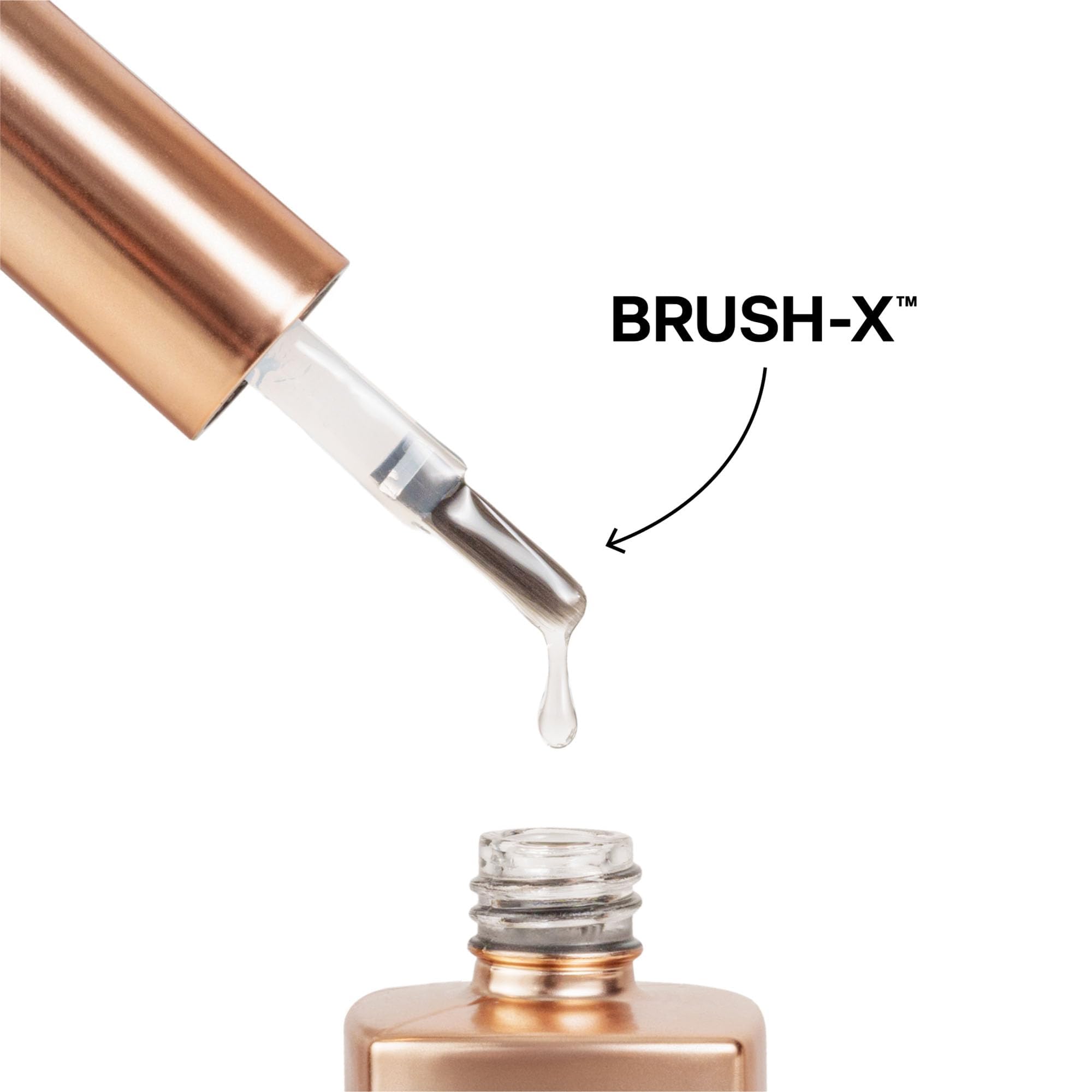 Top view of AprÃ©s soak-off gel adhesive 15 ml