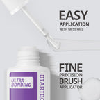 Close up of the precision brush applicator