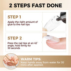Una Gella long lasting nail adhesive lifestyle setting