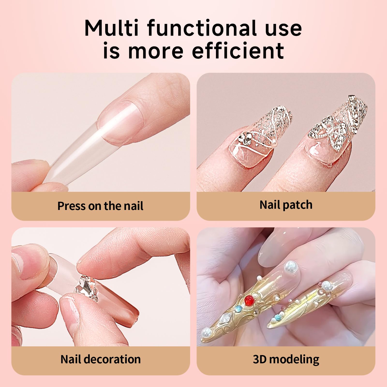 Gellen salon quality nail glue bottle packaging details
