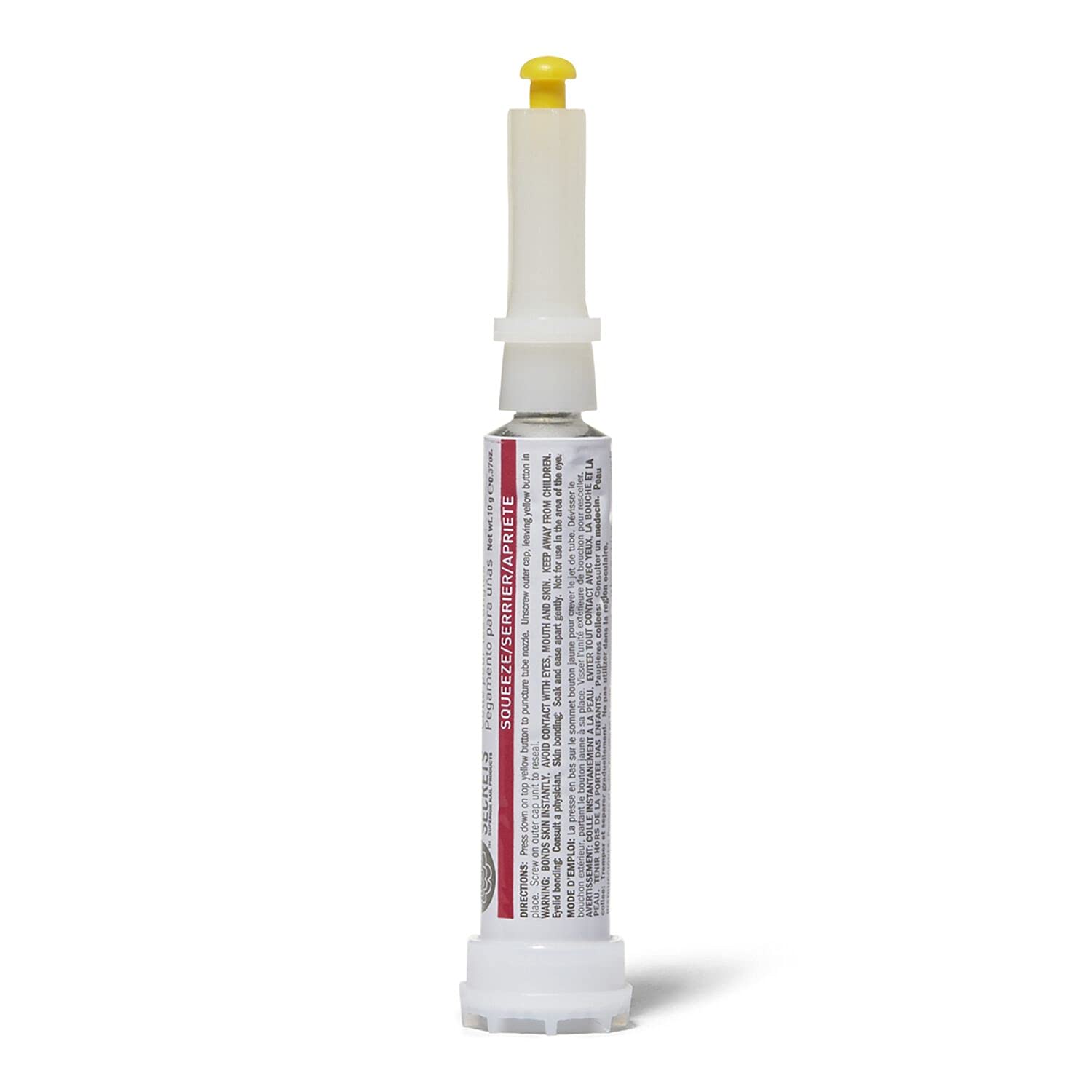 Beauty Secrets nail glue precision applicator nozzle detail
