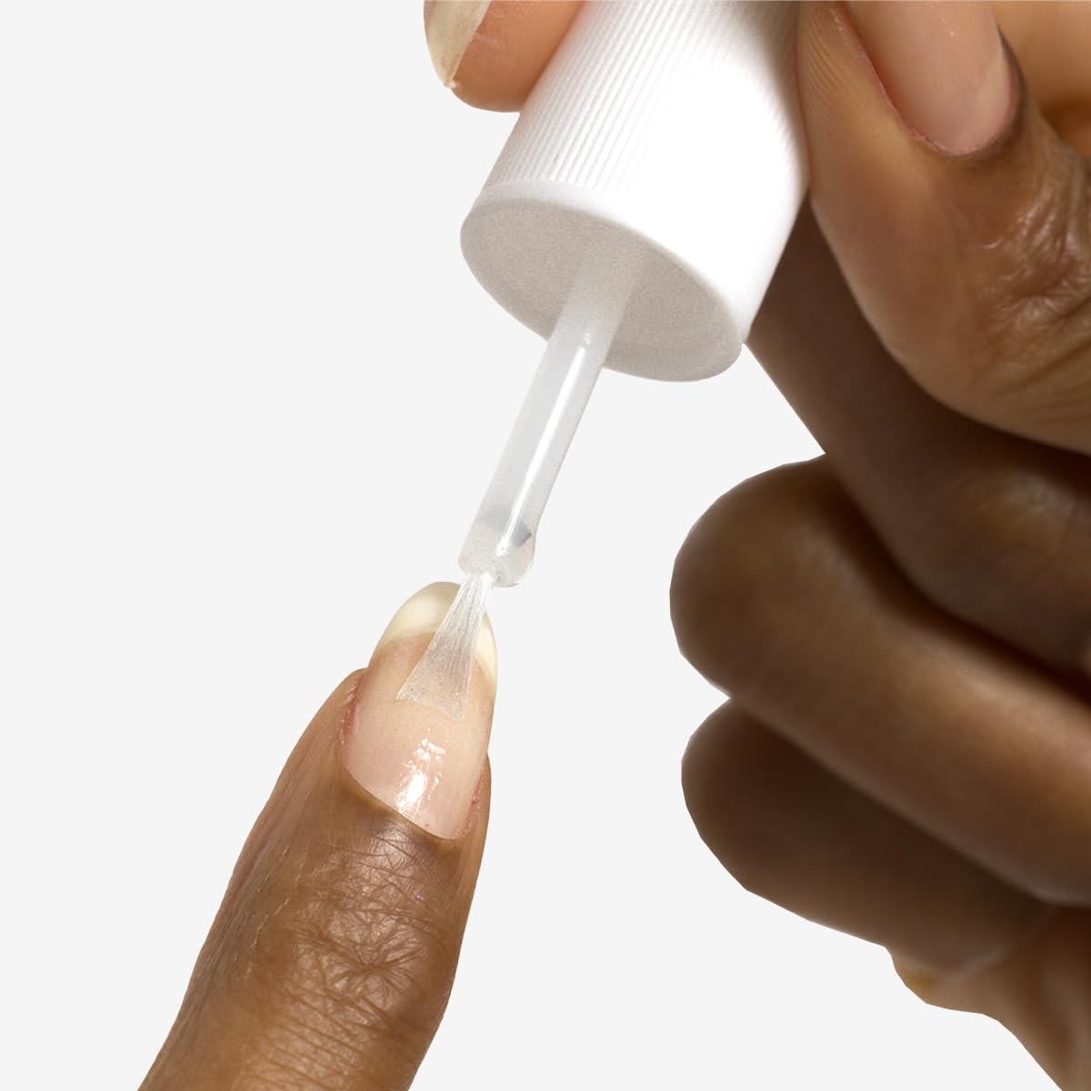 Olive and June press on nail glue packaging details