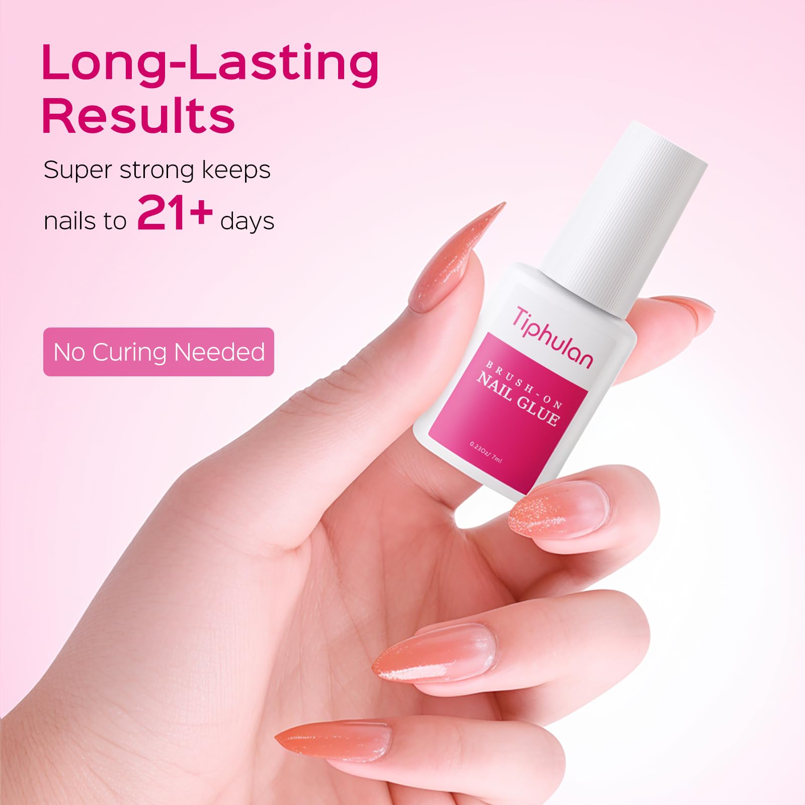 Professional Tiphulan nail glue for acrylic extensions