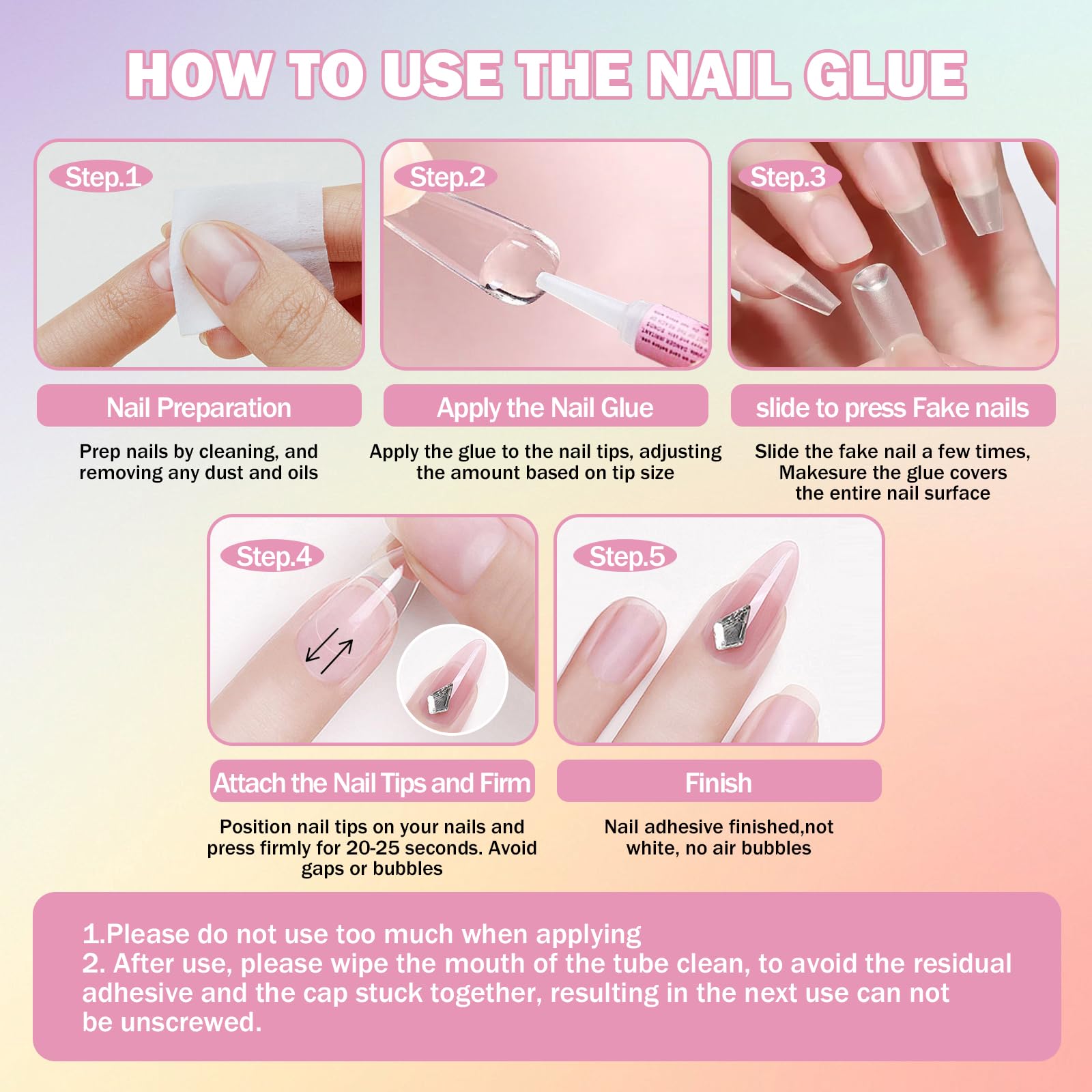 Magic Armor nail glue kit in packaging