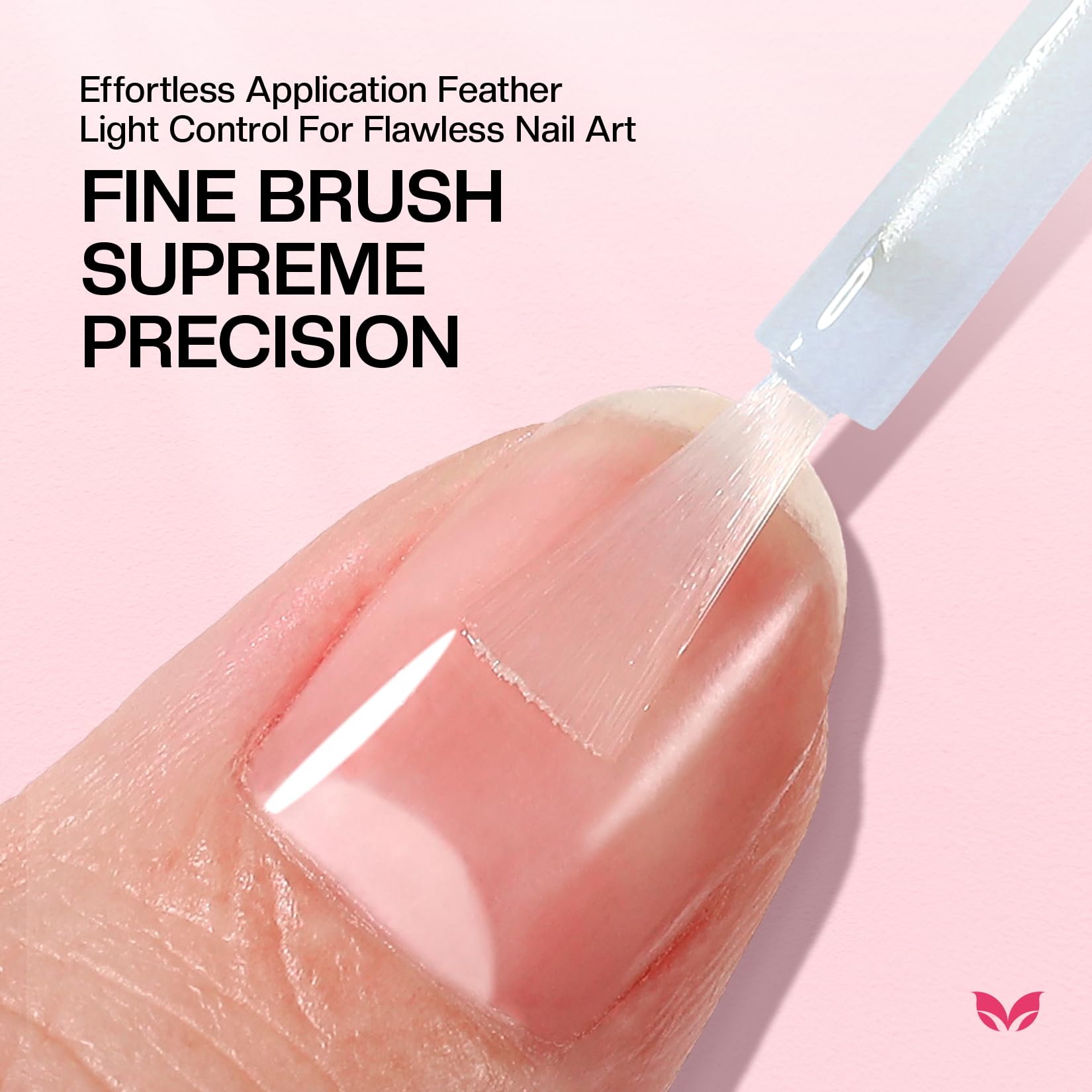 Using Morovan glue for press-on nails application