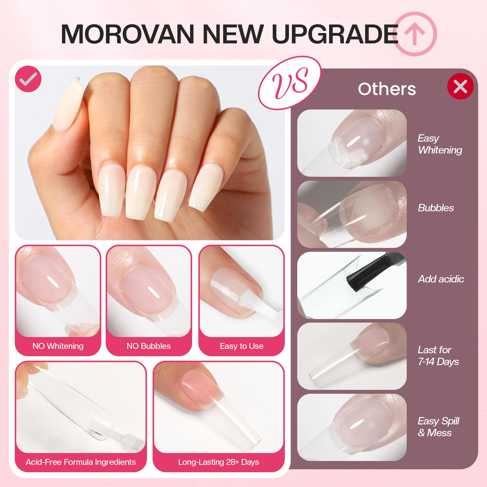 Close up of Morovan glue brush tip