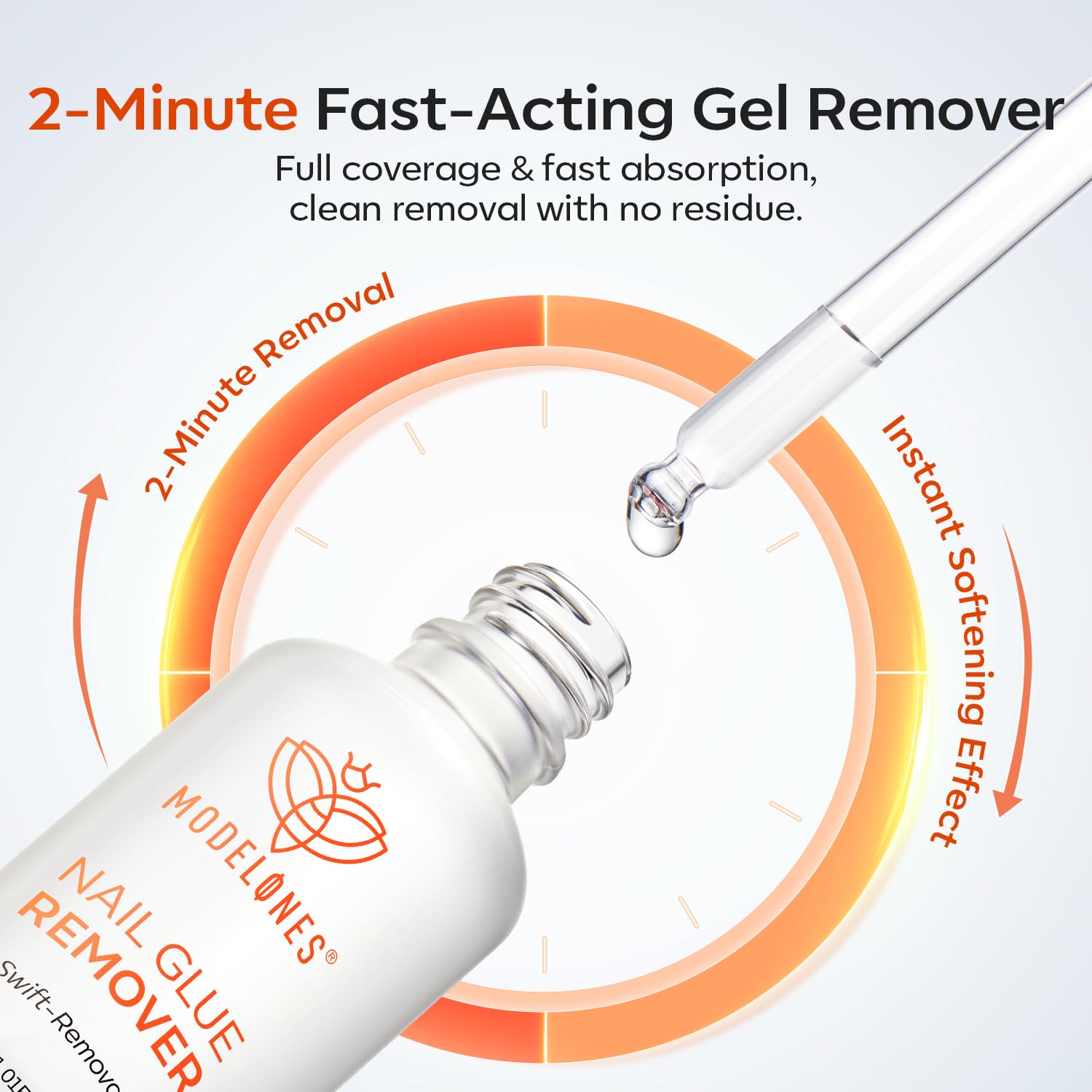 Modelones nail glue remover packaging details