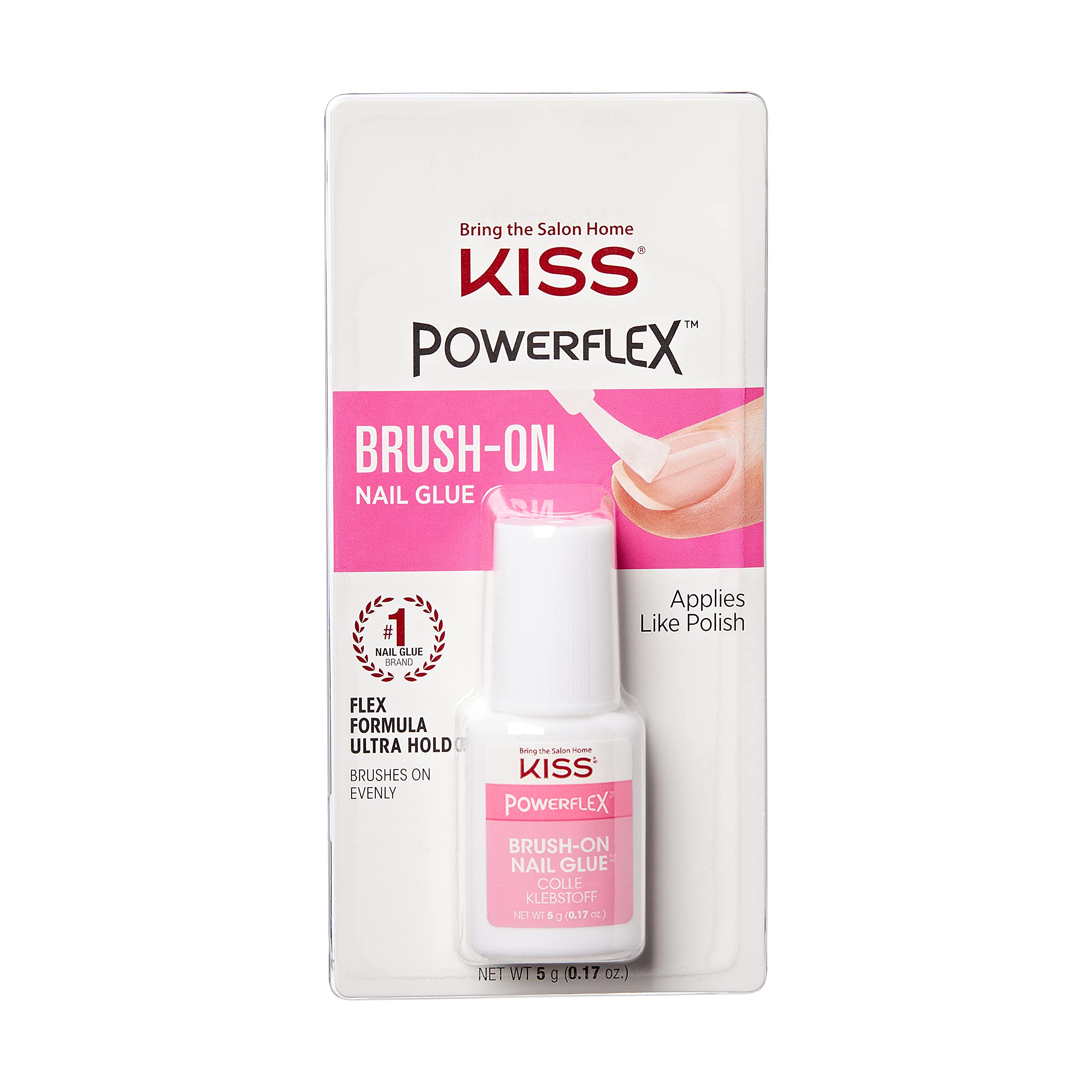KISS Powerflex nail glue 5 gram bottle packaging