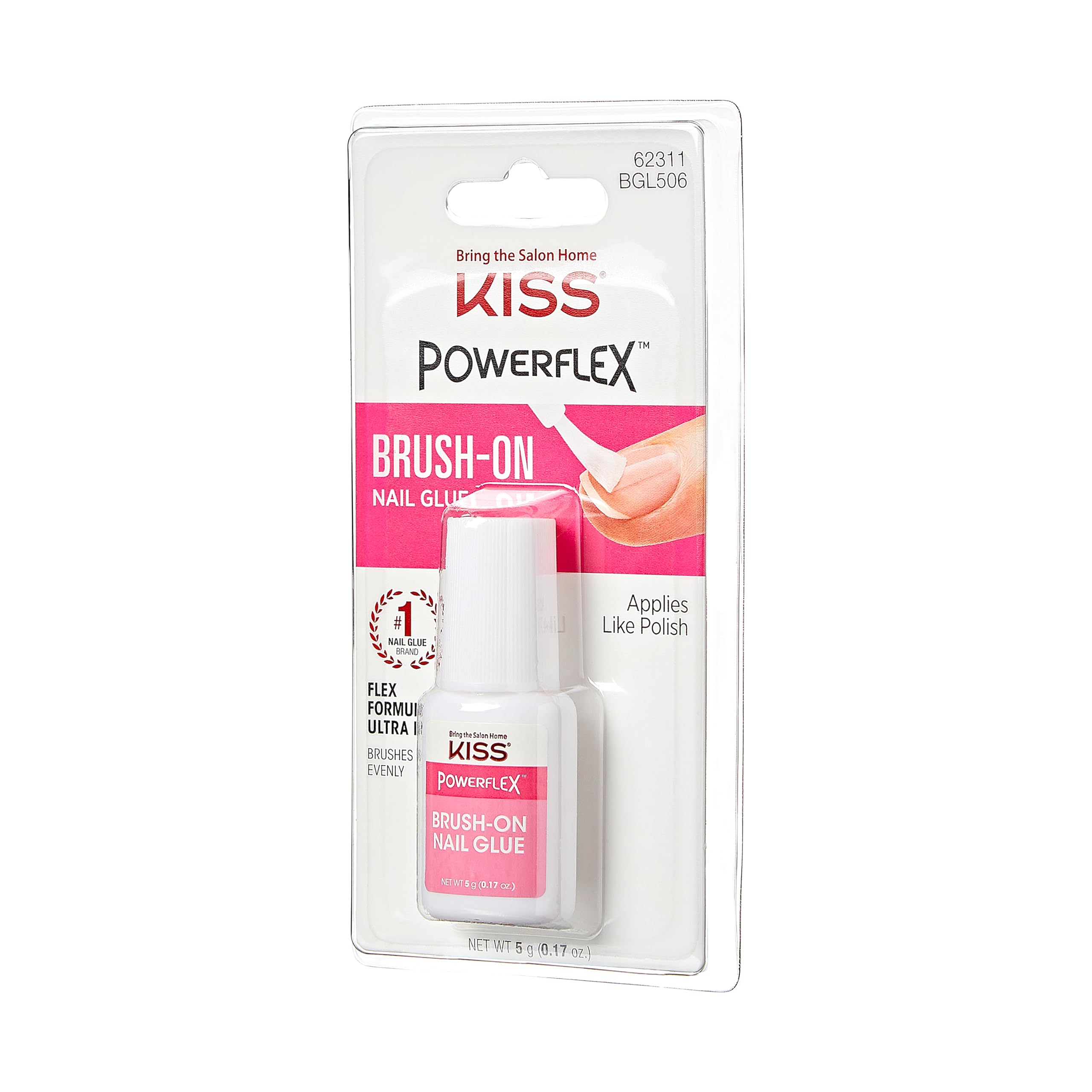 Close up of KISS Powerflex brush applicator