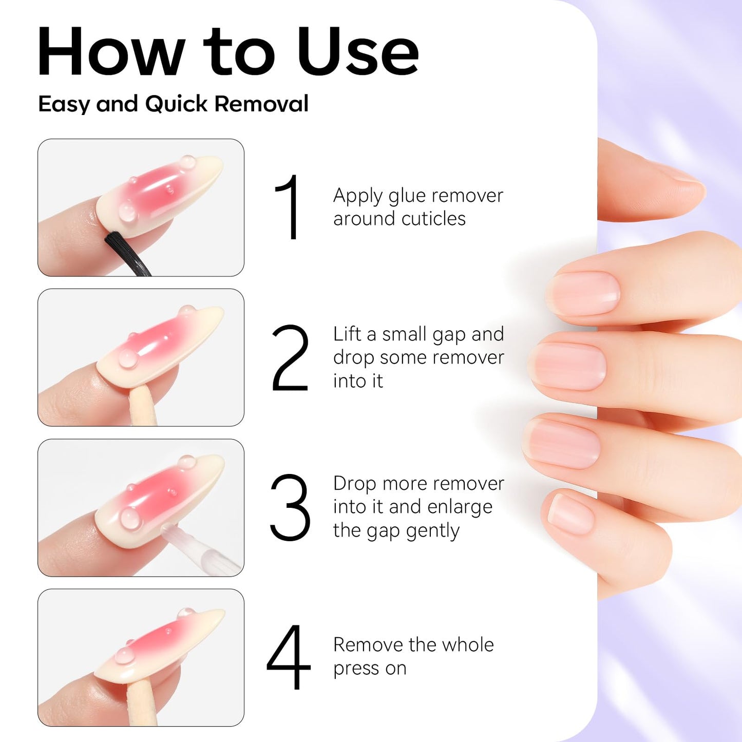 Professional nail care kit featuring Makartt debonder