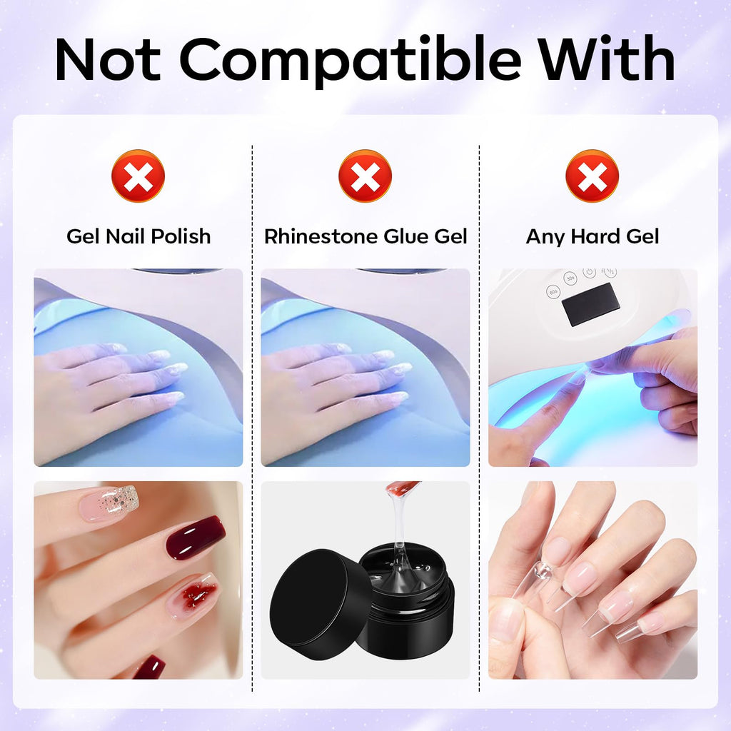 Fake nail removal liquid in glass or plastic bottle
